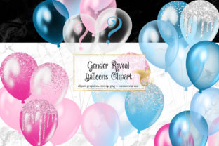 Download Gender Reveal Balloons Clipart - Balloons clipart Collection