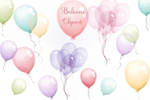 Download Watercolor Balloons Clipart - Premium Resources
