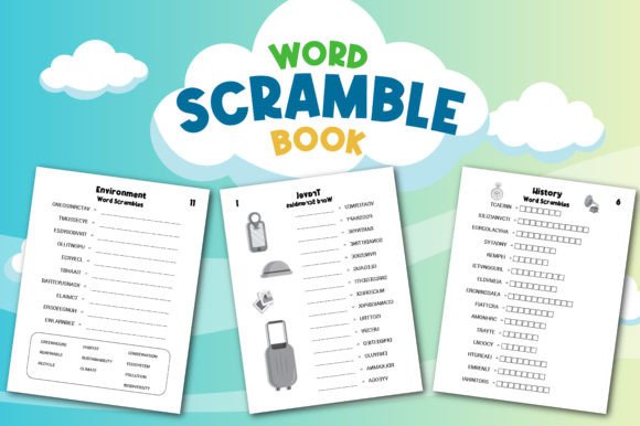 Download Word Scramble Book for Kids - Word scramble Collection